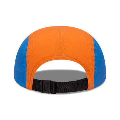 New Era Kinder Camper 5 Paneelen Cap - Colourblock - Cremefarben-Orange-Blau