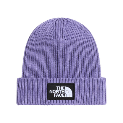 The North Face Kinder TNF Box Logo Cuffed mit Umschlag Beanie Mütze - Lavendel