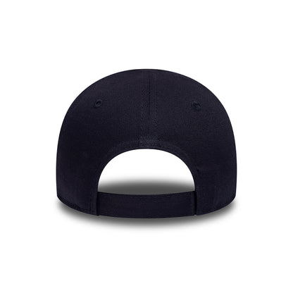 New Era Kinder 9FORTY L.A. Dodgers Baseball Cap - MLB Monster Icon - Marineblau-Pink