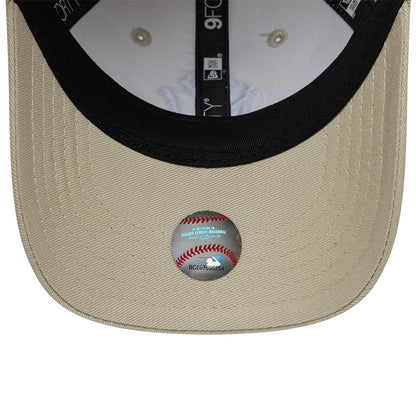 New Era Kinder 9FORTY New York Yankees Baseball Cap - MLB Monster Icon - Steingrau-Blau