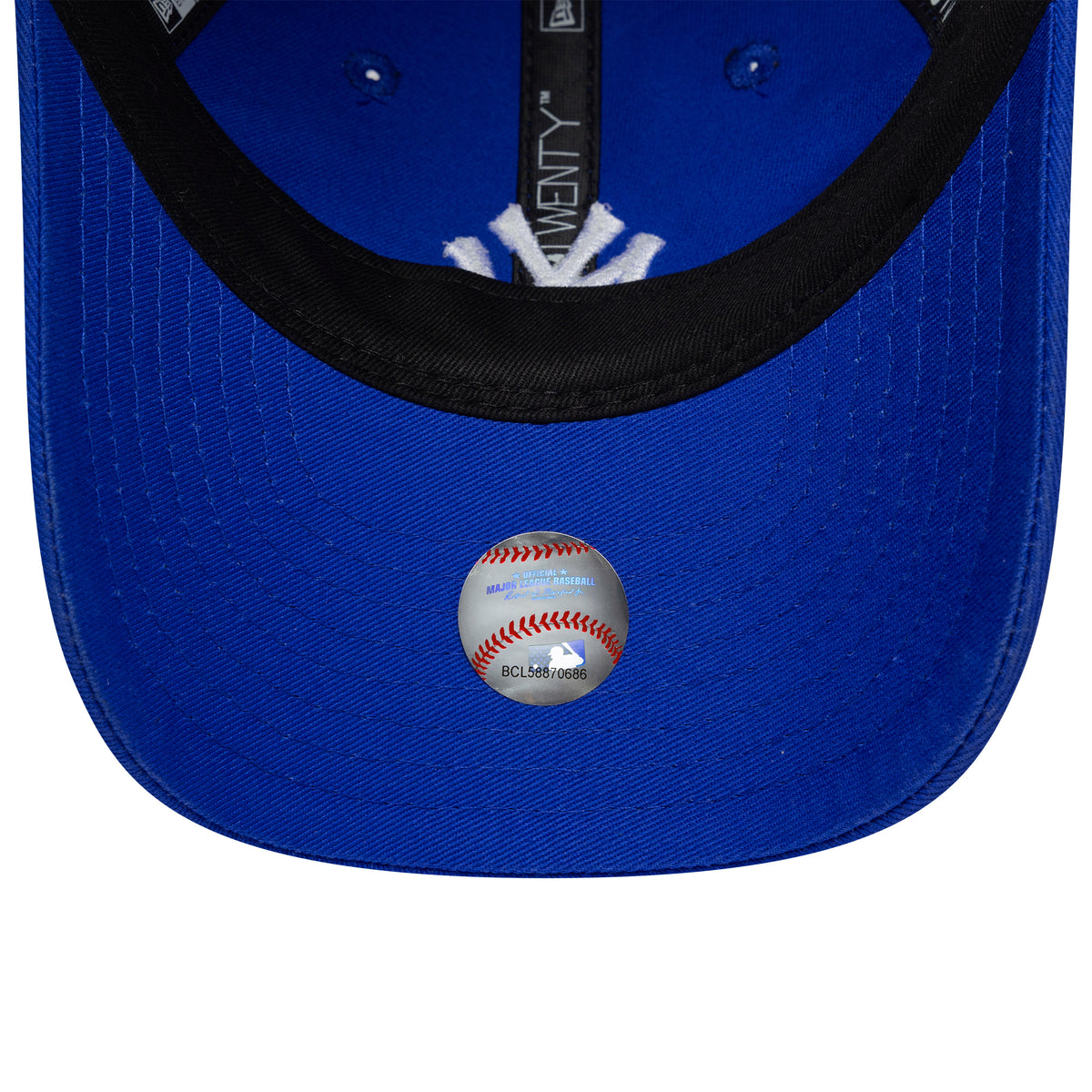 New Era Kinder 9TWENTY New York Yankees Baseball Cap - MLB League Essential - Tiefblau-Weiß