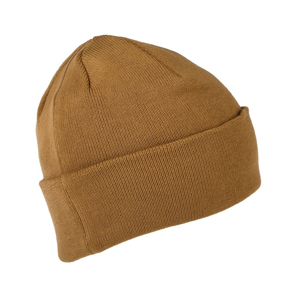 Timberland Tonal 3D Stickerei Recycled Beanie Mütze - Weizen