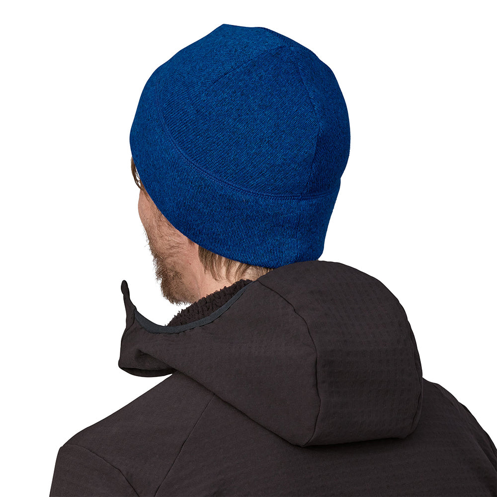 Patagonia Better Sweater Recycelte Beanie Mütze - Königsblau
