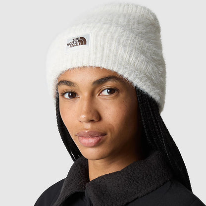 The North Face Salty Bae Recycled Beanie Mütze - Cremeweiß
