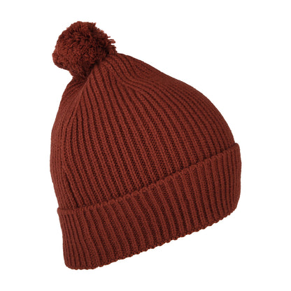 The North Face Logo Box Bommelmütze - Cognac