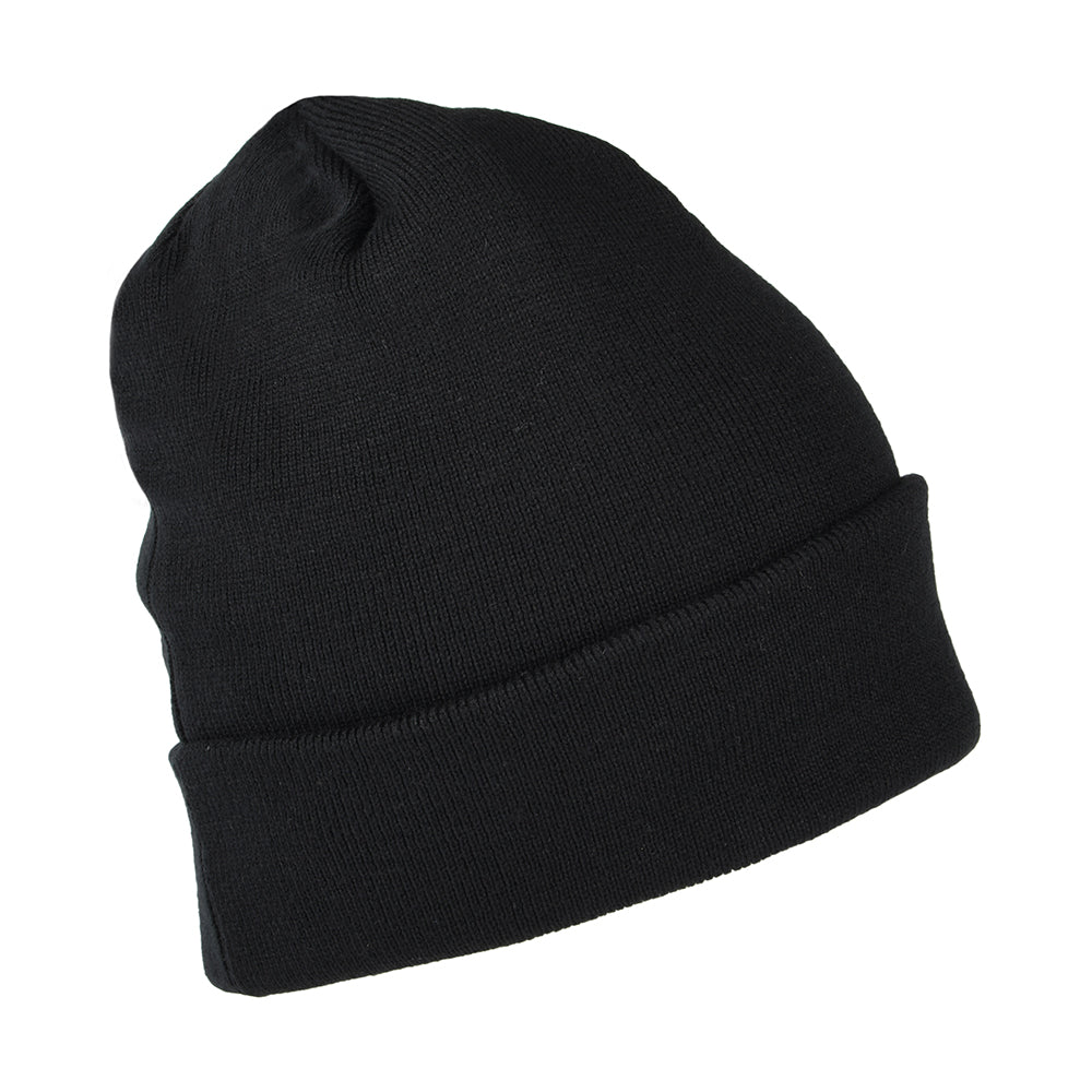 Nike Golf Swoosh mit Umschlag Beanie Mütze - Schwarz-Silber