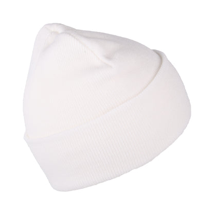 Carhartt WIP Chase Beanie Mütze mit Umschlag - Weiß