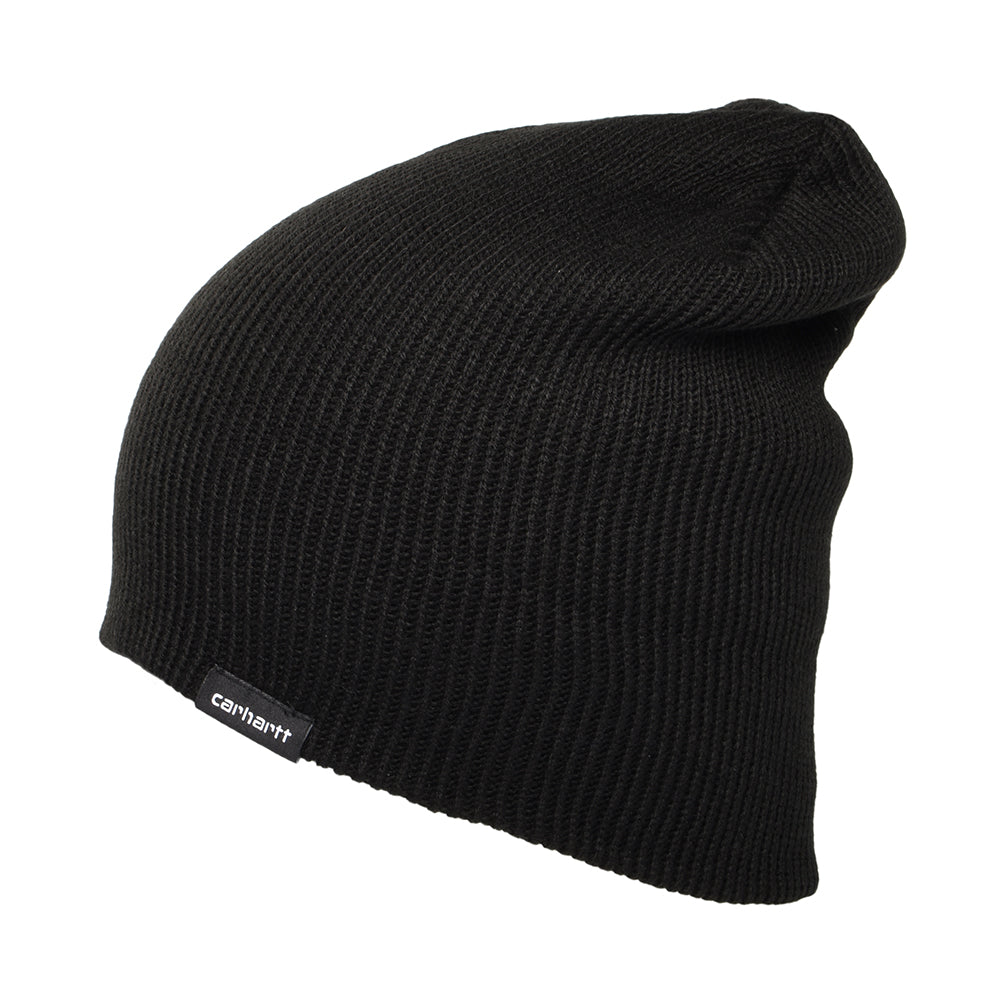 Carhartt WIP Gordan Recycled mit Umschlag Beanie Mütze - Schwarz