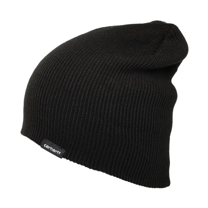 Carhartt WIP Gordan Recycled mit Umschlag Beanie Mütze - Schwarz