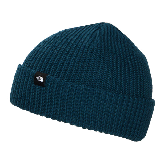 The North Face TNF II Recycled Fisherman Beanie Mütze - Petrol