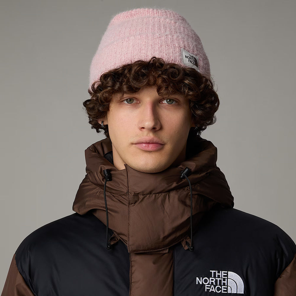 The North Face Salty Bae Recycled Beanie Mütze - Altrosa