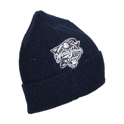 New Era Cuffed New York Yankees Beanie Mütze - MLB World Series Patch - Marineblau