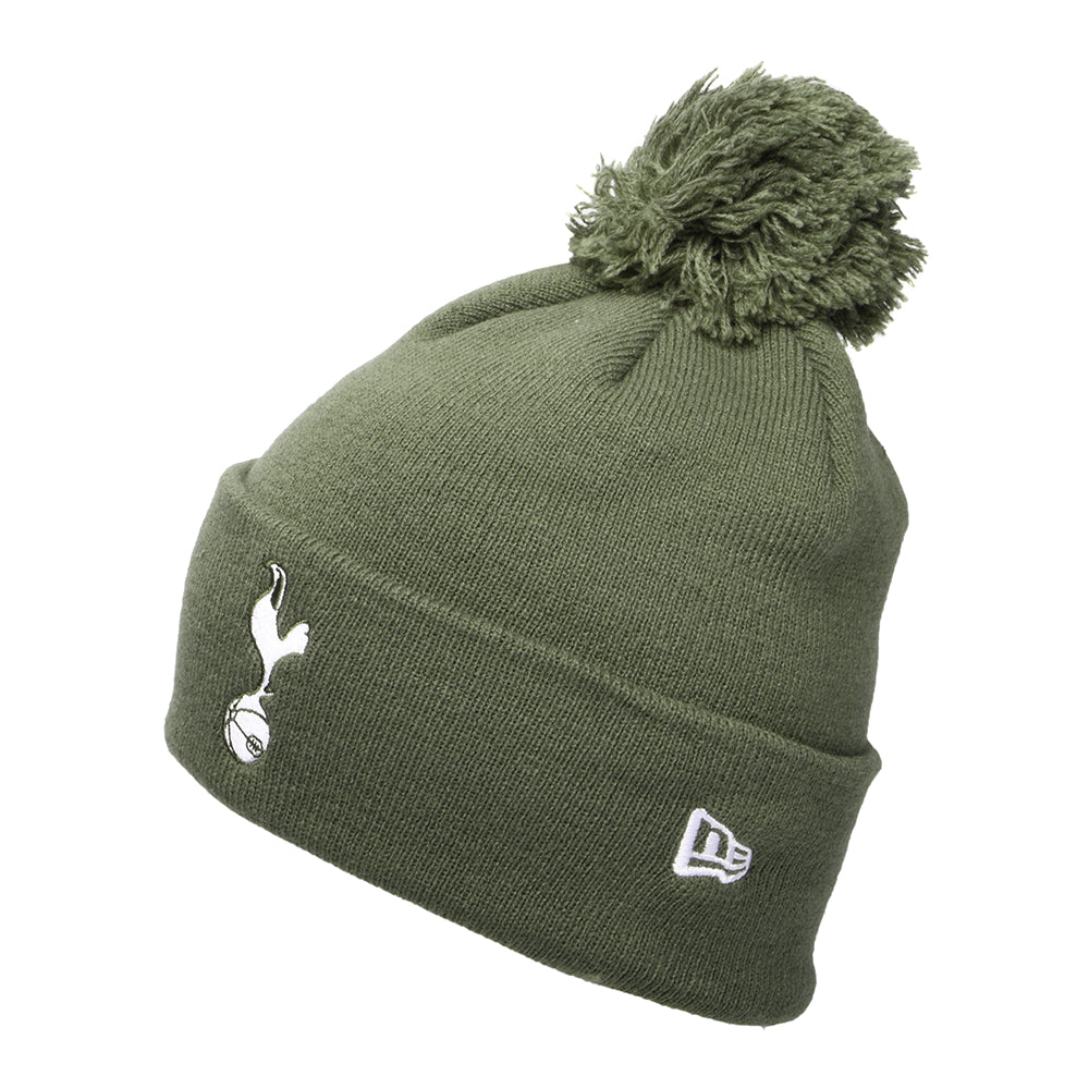 New Era Tottenham Hotspur FC Bommelmütze - Seasonal - Olivgrün-Weiß