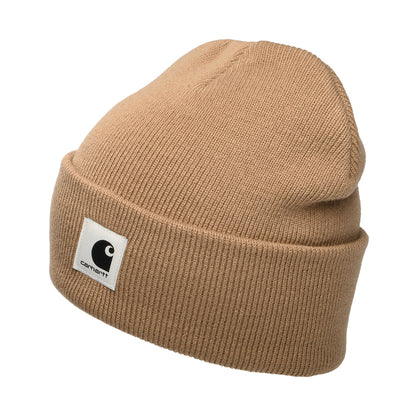 Carhartt WIP Ashley Cuffed Beanie Mütze - Hellbraun