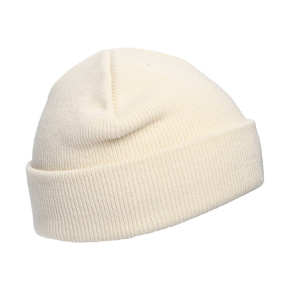 Carhartt WIP Stratus Short Watch Beanie Mütze - Cremeweiß