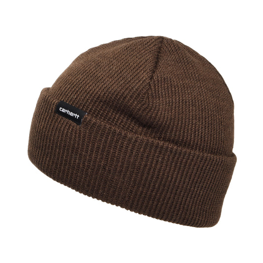 Carhartt WIP Gordan Recycled mit Umschlag Beanie Mütze - Tabak