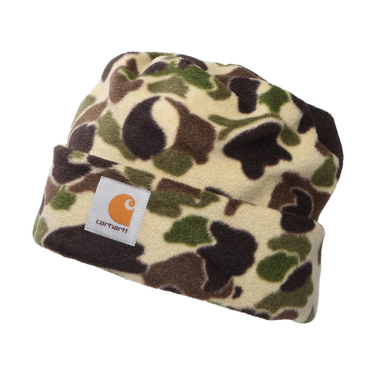 Carhartt WIP Expedition Fleece Beanie Mütze - Tarnfarben