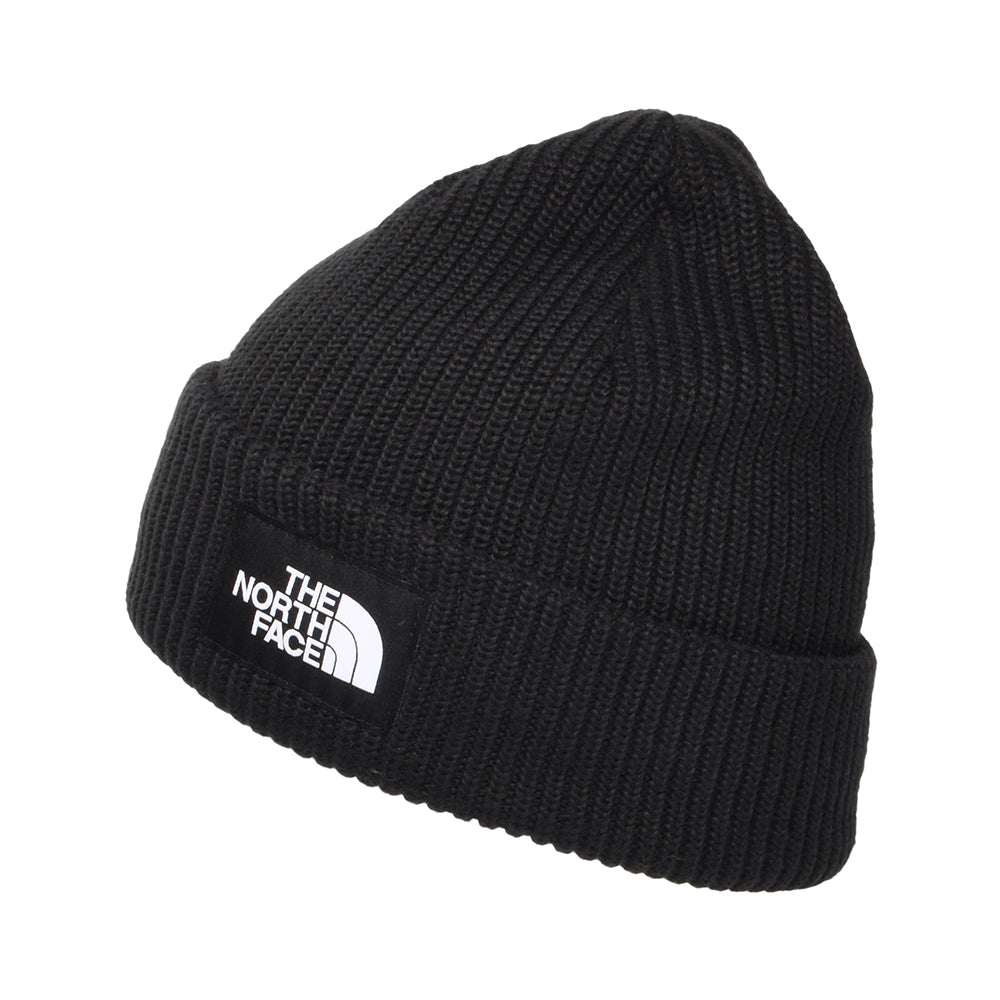 The North Face Salty gefütterte Recycelter Beanie Mütze - Schwarz
