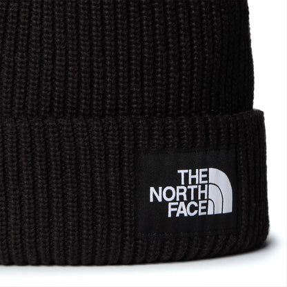 The North Face Salty gefütterte Recycelter Beanie Mütze - Schwarz