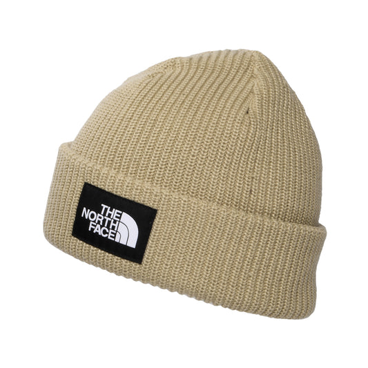 The North Face Salty gefütterte Recycelter Beanie Mütze - Khaki