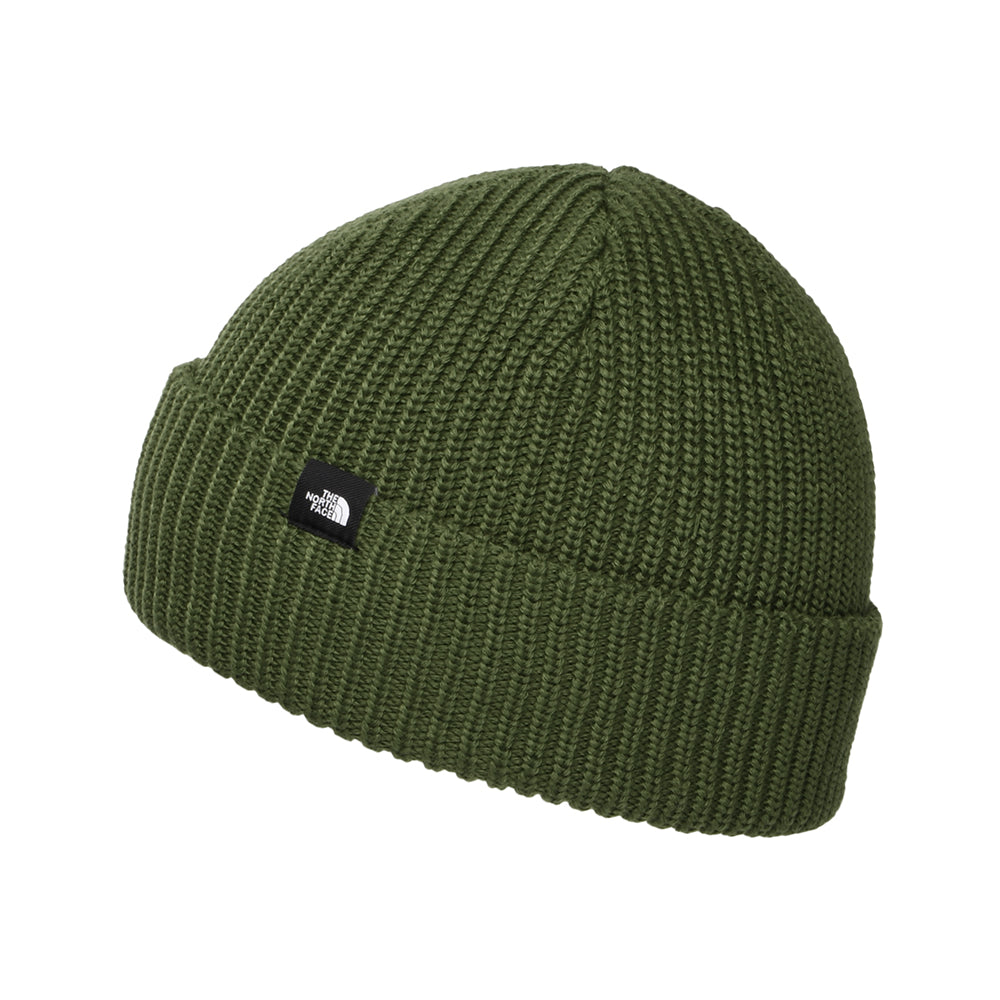 The North Face TNF Recycled Fisherman Beanie Mütze - Dunkles Moos