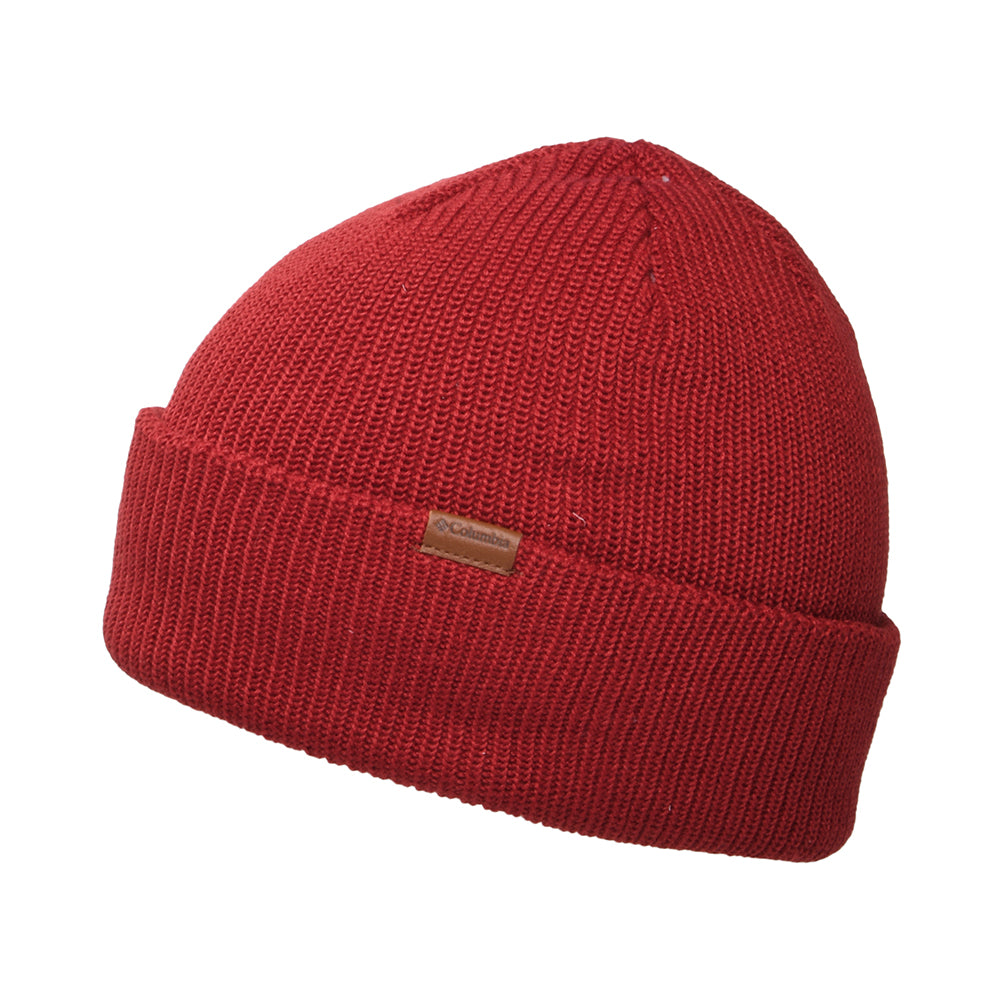 Columbia Portside Repreve Fisherman Beanie Mütze - Rot