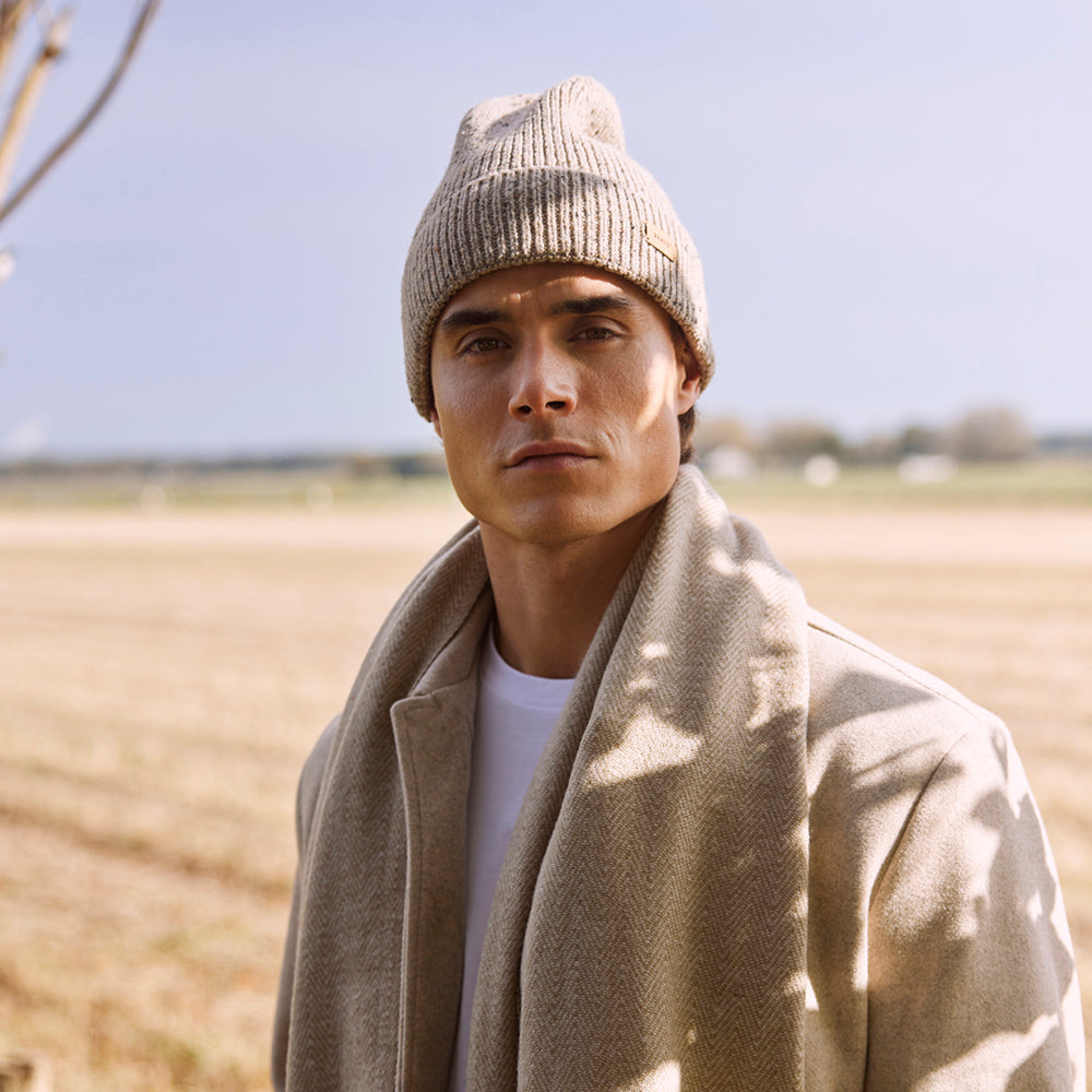 Barts Olafs Recycled Beanie Mütze - Beige