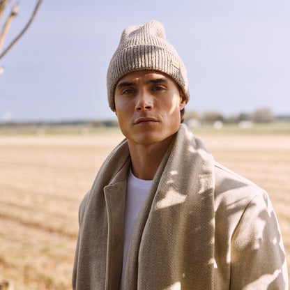Barts Olafs Recycled Beanie Mütze - Beige