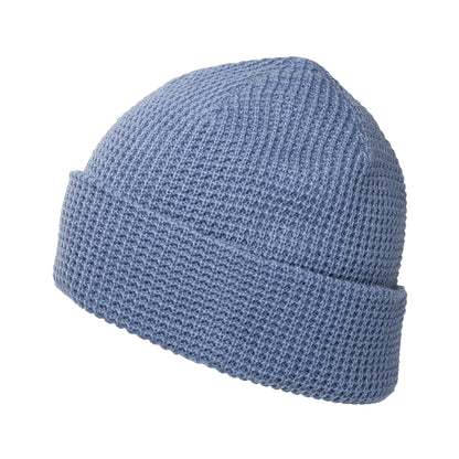 Patagonia Snowdrifter Beanie Mütze und Waffelstrickmuster - Blau