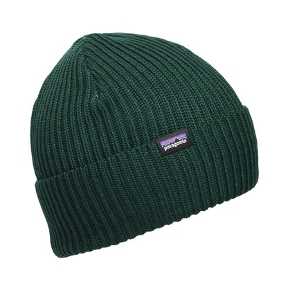 Patagonia Fishermans gerollt Beanie Mütze - Dunkelgrün