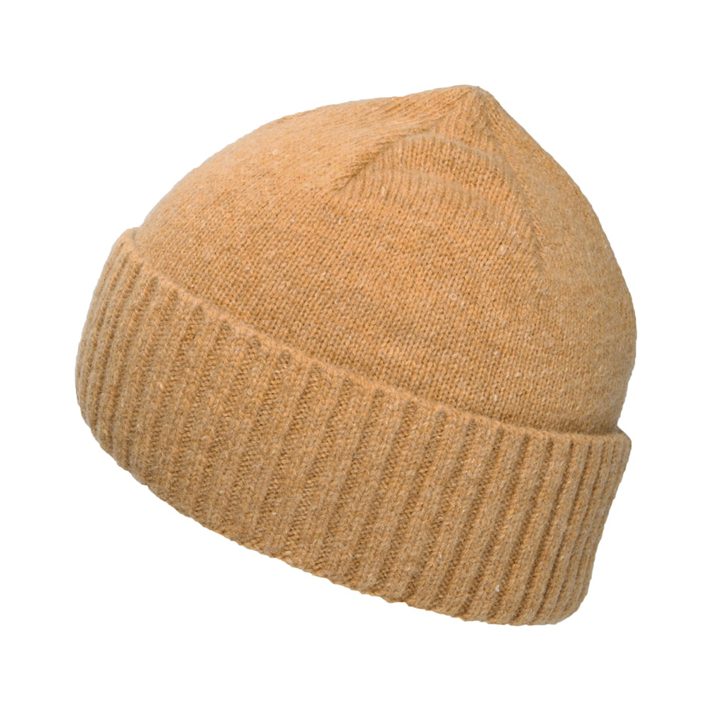 Patagonia Brodeo Beanie Mütze aus recycelter Wolle - Hellbraun