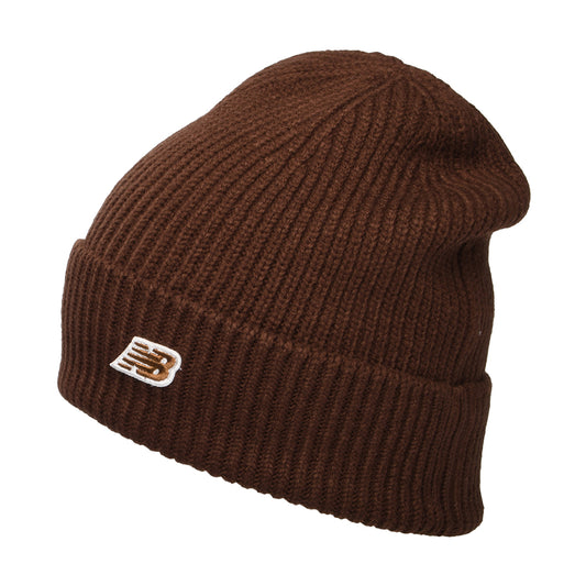 New Balance Winter Watchman NB Patch V 3.0 Beanie Mütze - Eiche