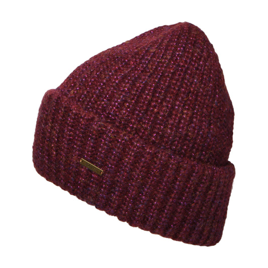 Barts Arugama Recycled Beanie Mütze - Burgunderrot