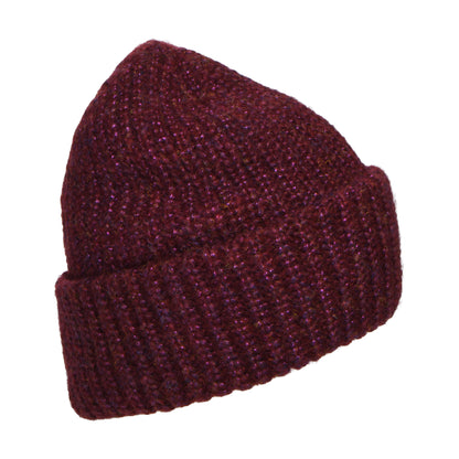 Barts Arugama Recycled Beanie Mütze - Burgunderrot