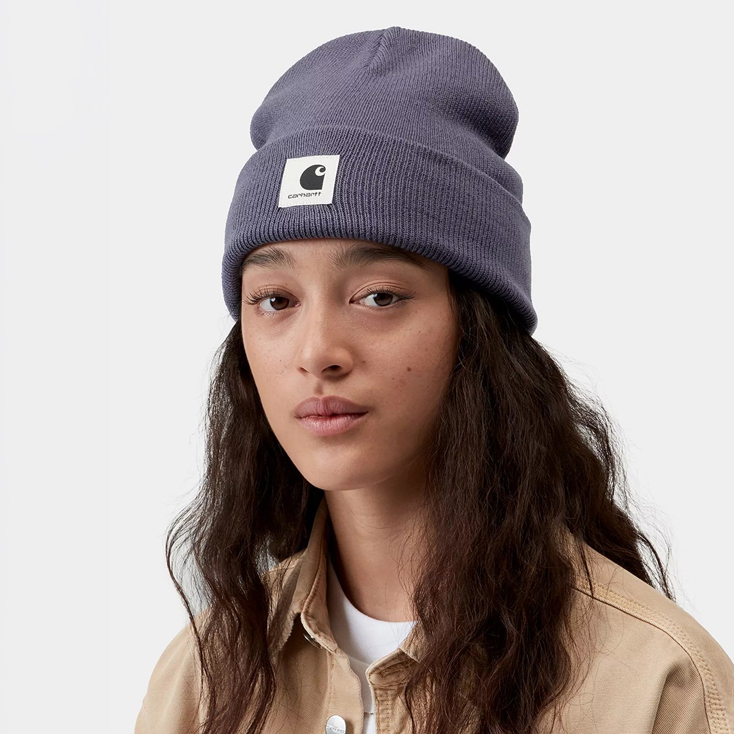 Carhartt WIP Ashley Cuffed Beanie Mütze - Altlila