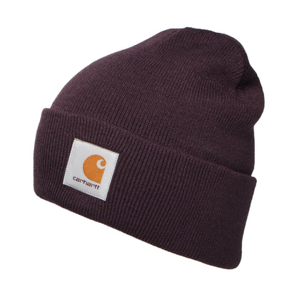 Carhartt WIP Short Watch Cap Beanie Mütze - Pflaume