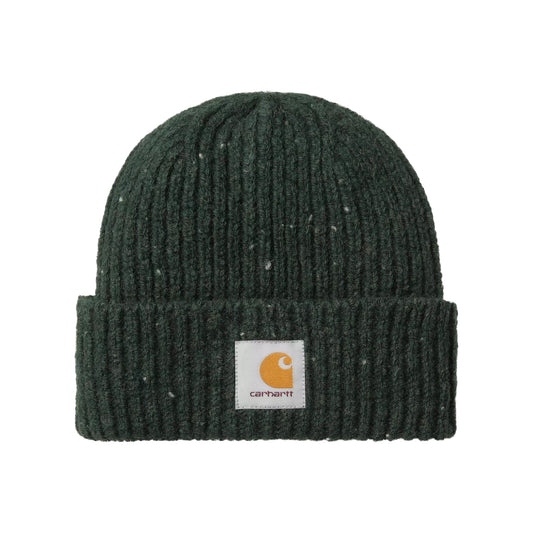 Carhartt WIP Anglistic Beanie Mütze - Dunkles Moos