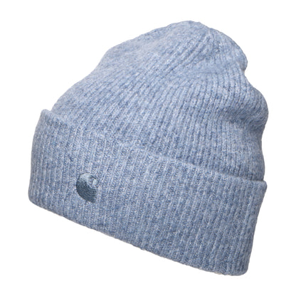 Carhartt WIP Curtis super weiche Recycelter Beanie Mütze - Rauchblau