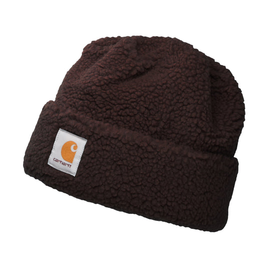 Carhartt WIP Prentis Pile Fleece Beanie Mütze - Schokolade