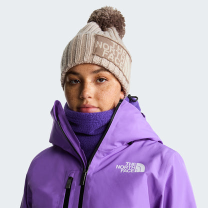 The North Face Heritage Ski Tuke Recycled Bommelmütze - Beige-Taupe