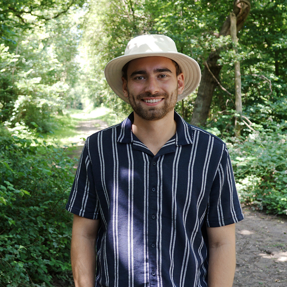 Jaxon & James Packbarer Segeltuch Sonnenhut Elfenbein Großhandel