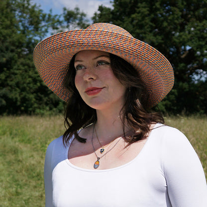 sur la tête Traveller Packbarer Sonnenhut Mehrfarbig Großhandel