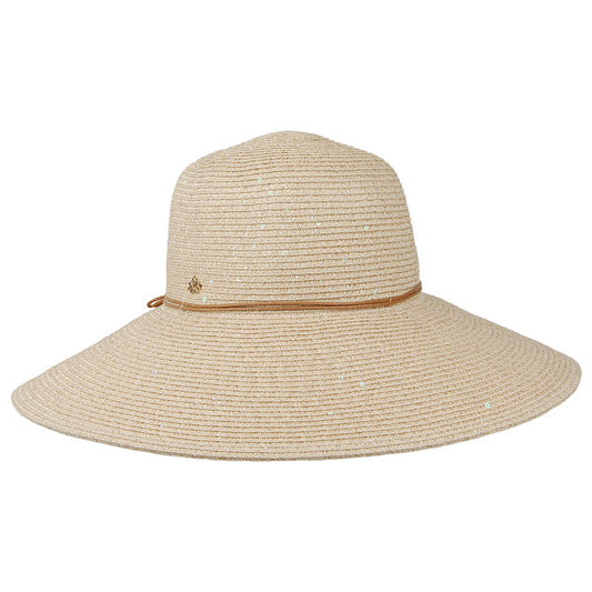Cappelli Waverly Sonnenhut aus geflochtenem Papier - Natur