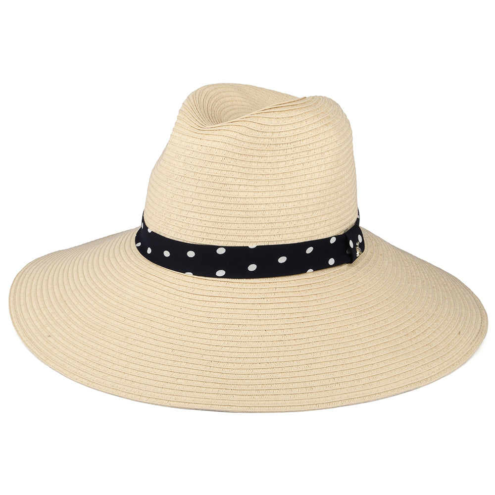Joules Sia mit erweiterter Krempe Fedora Sonnenhut - Natur