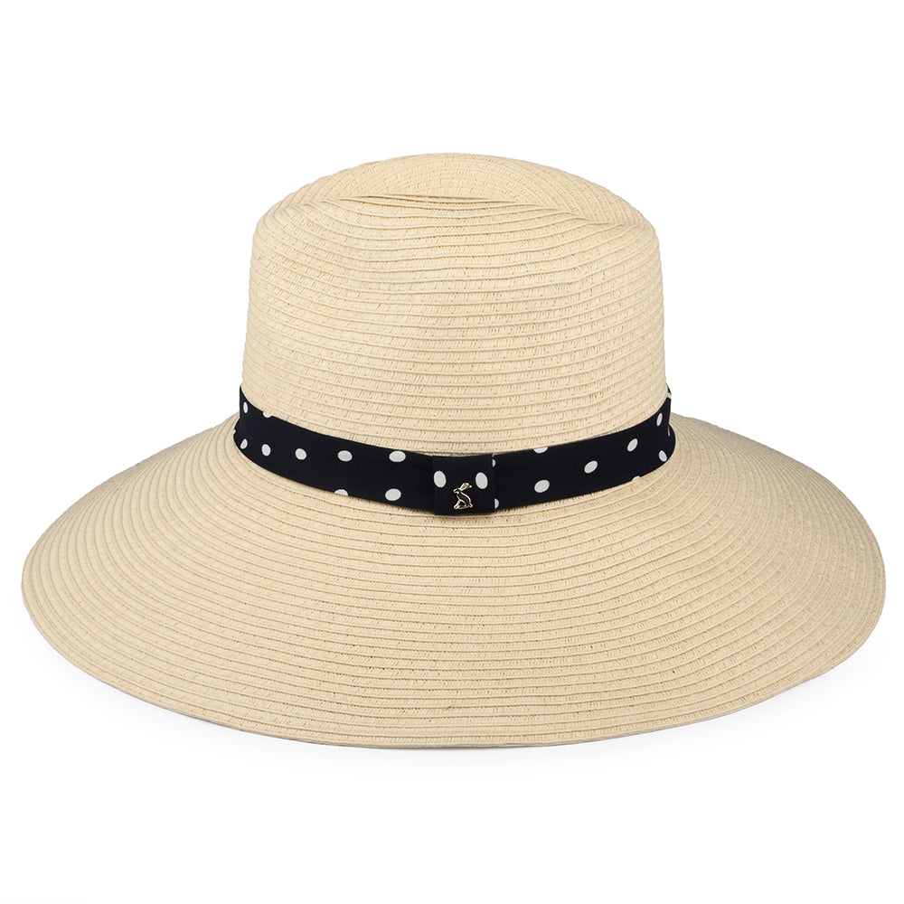 Joules Sia mit erweiterter Krempe Fedora Sonnenhut - Natur