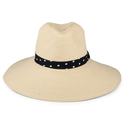 Joules Sia mit erweiterter Krempe Fedora Sonnenhut - Natur