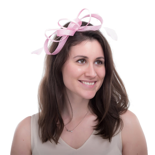 Jane Anne Designs Julie Fascinator - Rosa