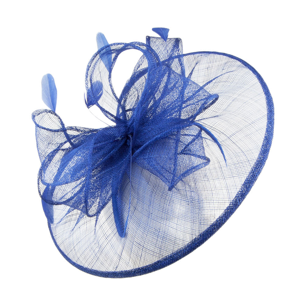 Failsworth Ginny Scheiben Fascinator - Blau