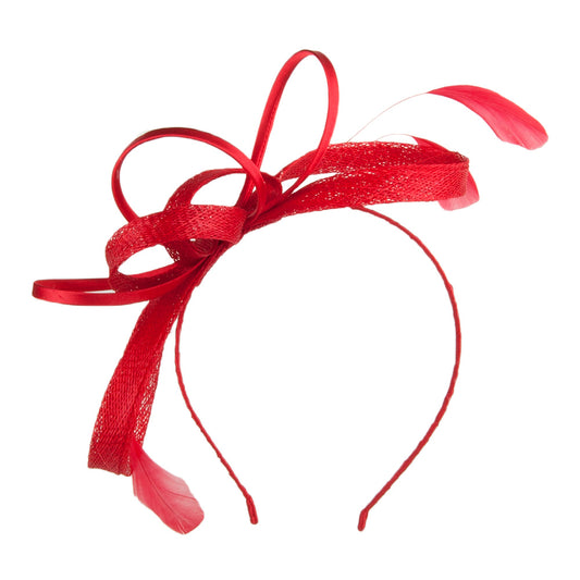 Jane Anne Designs Julie Fascinator - Rot