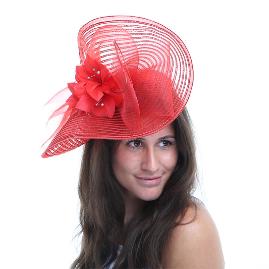 Jane Anne Designs Sophia Fascinator - Rot